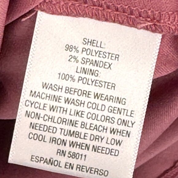 Talia Sodi Mauve Lace 3/4 Sleeve Midi Dress V-Neck size Medium New $89 - Picture 4 of 15